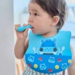 Marcus & Marcus - Wide Coverage Silicone Baby Bib (6M+) - Image 8