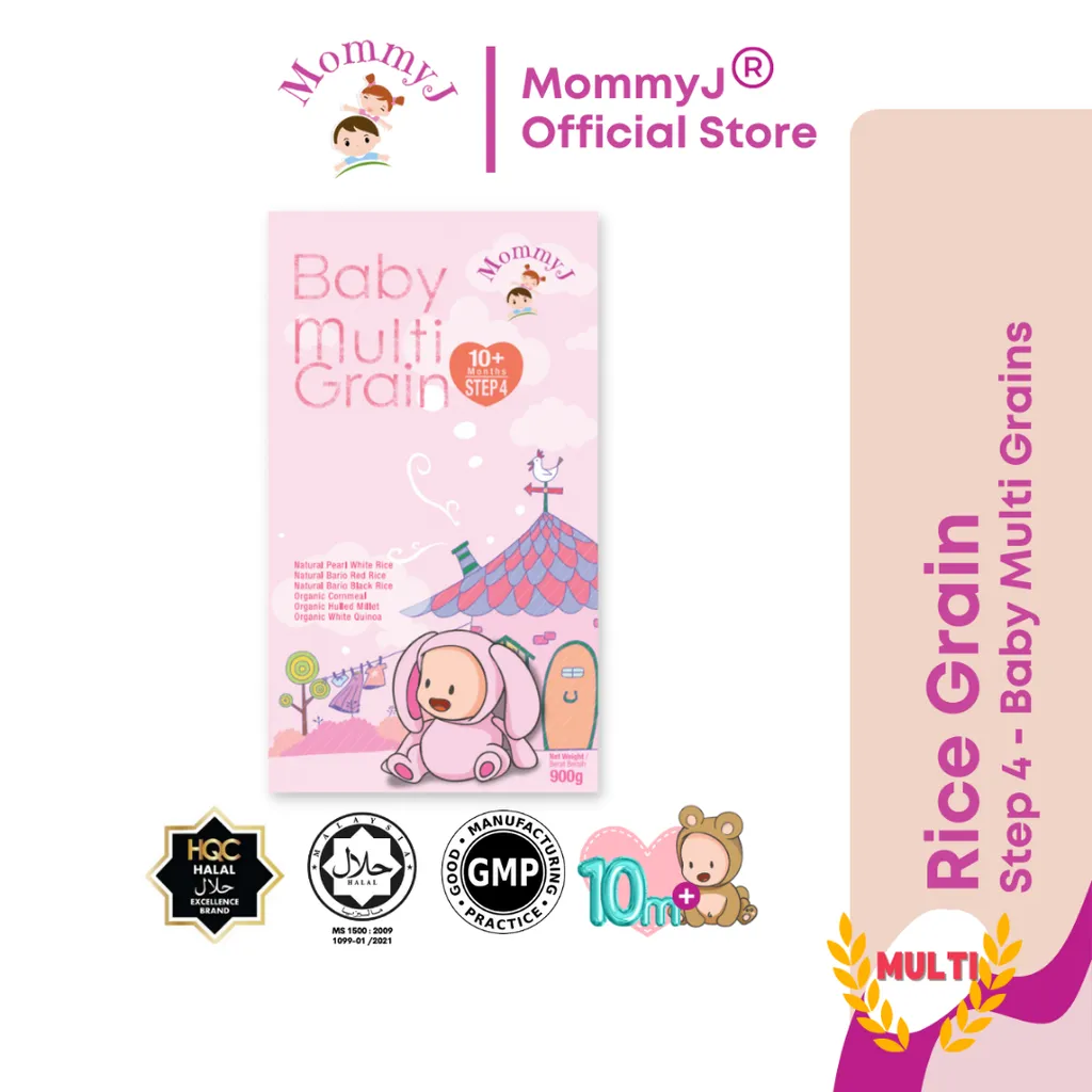 64095974.png MommyJ - Step 4 Multi-Grain 10m+ (900g) - Image 1