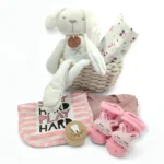 Angeliz Baby - Pa & Ma BunnyToothbox Set : Girl - Image 4