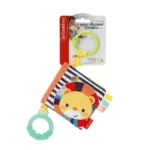Infantino - Link & Squeak Animal Crinkle Book : Green (F005362)