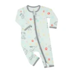 Baa Baa Sheepz - Romper Zip S01 Green (Snoopy Collection)
