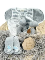 Angeliz Baby - Twin Bunny Swaddle Wooden Set - Image 7